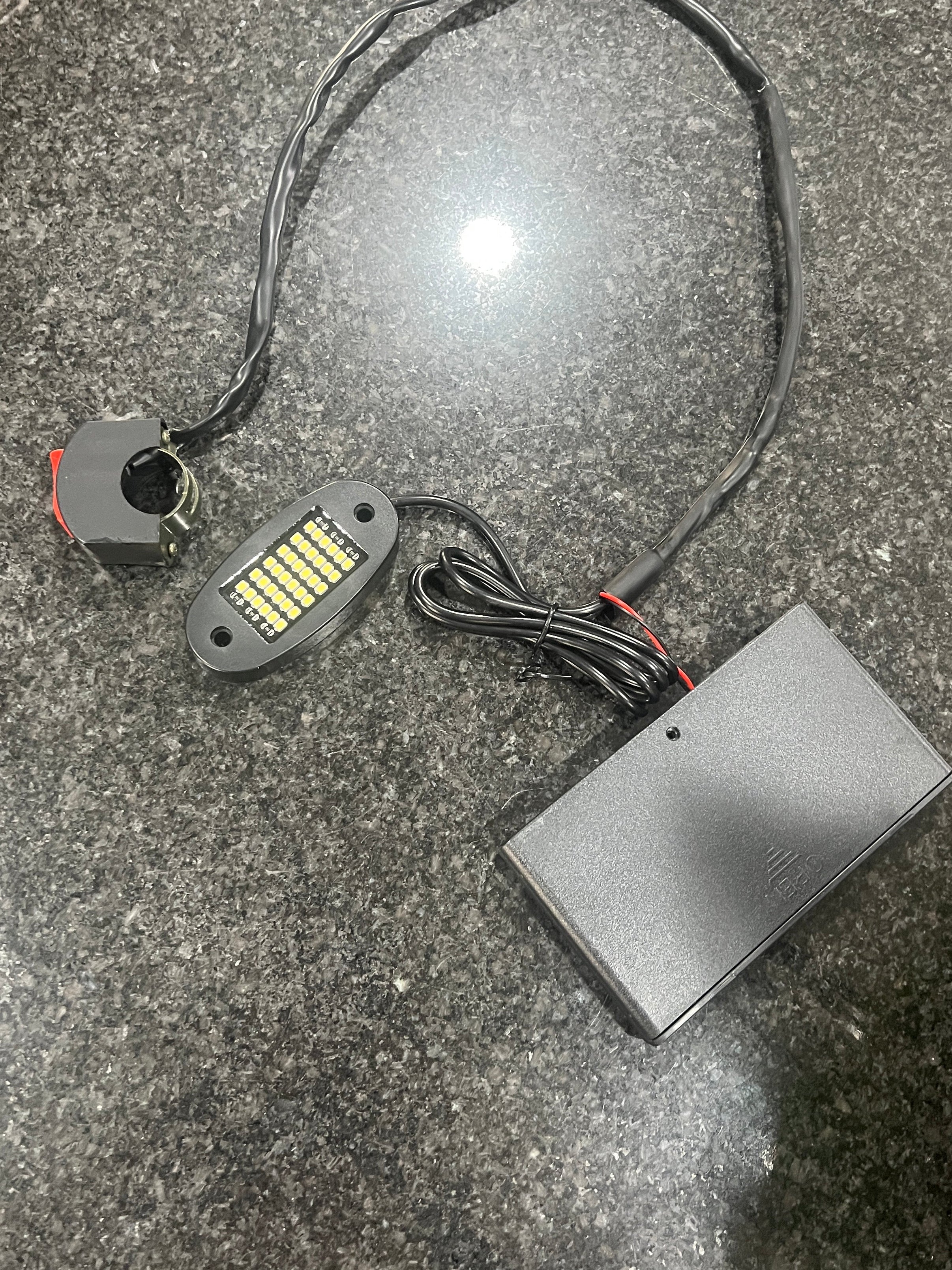 Battery powered rocks lights (For any bike)