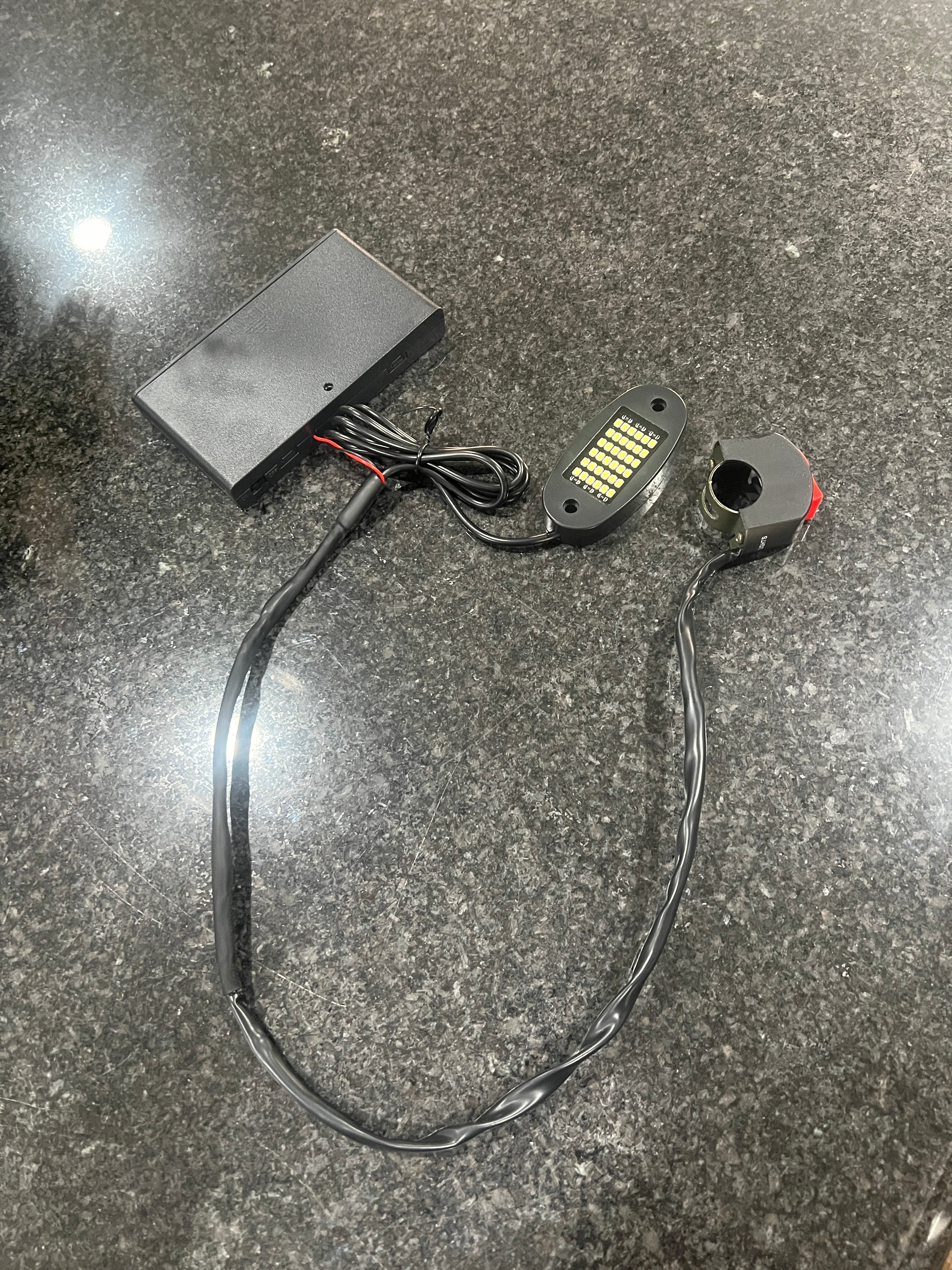 Battery powered rocks lights (For any bike)